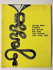 1973 George Wein Presents 2nd Annual Bay Area Jazz Festival Program Book picture