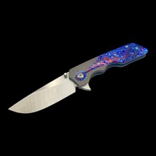 A2D Attn2detail Mark 3 Med Folding Knife Nichols MokuTi Inlay Magnacut Blade picture