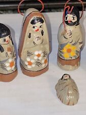 Vintage Hand Painted Nativity 14 Pieces picture