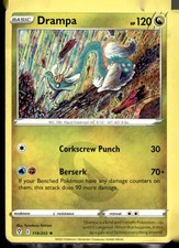 Pokémon TCG Drampa  Rare Evolving Skies Set 119/203 picture