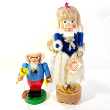 For Parts Steinbach Nutcracker Town Crier Sugar Plum Fairy Broken Damaged Lot picture