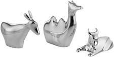 Nambe Animals Figurine - Nativity Holiday Figurine, Traditional Set Metal Alloy picture
