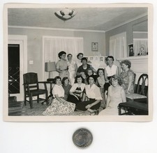 Old 1960's photo / Genie Gave Wish to Billy Bob and Gave Him Magical 13 Fem-Doms picture