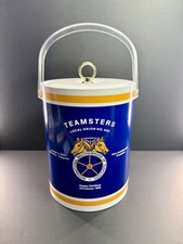 Vintage 1996 Teamsters Local 688 Christmas Ice Bucket St Louis Union USA picture