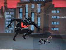 1999 BATMAN BEYOND HAND PAINTED PRODUCTION ANIMATION CEL SIGNED BRUCE TIMM picture
