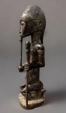 African Baule Wooden Statue - picture