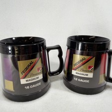 Vintage Thermo-Serv Federal Premium Magnum 12 16 Ga. Shotgun Coffee Mug Cup picture