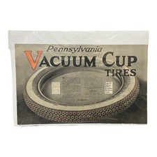 Pennsylvania Vacuum Cup Tires Automobile Car Tire Advertisement 2 Page 1920s picture