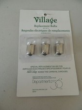 Department 56 Clear Bulbs for Haunted Mansion OR Carnival Carousel #52708/52707 picture