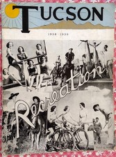 Vintage 1938-39 Tuscon Arizona Tourism Promotional Booklet - Pre-WWII Ephemera picture