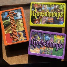 Goosebumps Retro Scream Empty Limited Edition Collectors Tin Boxes set of 3 picture