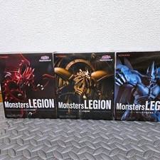 Yu-Gi-Oh Monsters LEGION Egyptian God 3 Figure Set Collectible 15+ picture