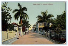 c1910 Scene at East Street Road Nassau Bahamas Antique Posted Postcard picture