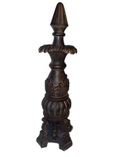 VTG nice Decorative Finial Statue Sculpture Gothic French Decor Obelisk 19” picture