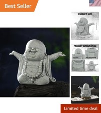 Buddha Sandstone Statues Zen Monk Sculptures,Laughing Buddha picture