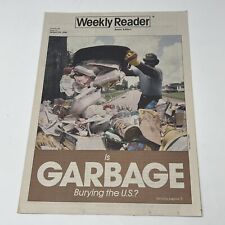 1990 Weekly Reader Magazine Is Garbage Burying The United States Smoking & Pets picture