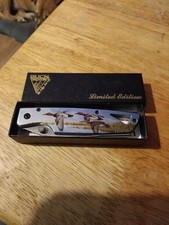 Buck USA # 175 Limited Edition Knife Ducks Flying New With Box picture