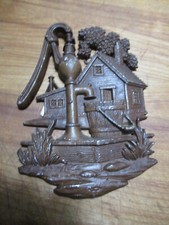 Vintage 1976 Sexton Diecast Country Rustic Metal Wall Hanging (#4) picture