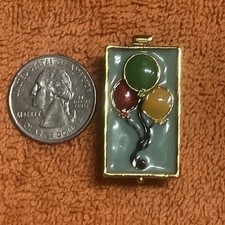 Work of Art Detailed Trinket Box Keepsake Balloon Theme Mini picture