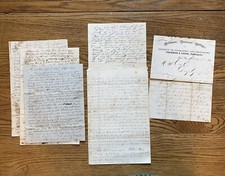 Papers of William Cary Luzern County Carbondale Pennsylvania 1850s-1870s Carey picture