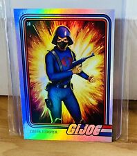 Super 7 New 2023 SDCC Hasbro GI Joe Foil Halo Cobra Trooper Card 🌟Mint picture