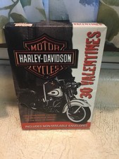 VINTAGE 1999 HARLEY DAVIDSON VALENTINES PAPER MAGIC GROUP 30 ct. ❤️ 2 RIDE NEW picture