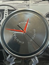 Vintage 1971-1974 Ford Truck Hubcap Clock 10.5