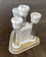 Vintage Lucien Lelong Four Bottle Castle Empty Perfume No.10 1940’s picture