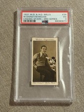 1931 Walt Disney Wills Mickey Mouse Cinema Stars 3rd Series #24 PSA 3 picture