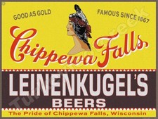 Leinenkugel's Chippewa Falls Beer Label 9
