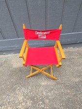 Vintage Kent Feeds Dedicated Muscatine Iowa Advertising Foldable Director Chair picture