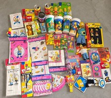 Vintage 1990s-2000s The Simpsons Huge Collectibles Lot Toys Memorabilia picture