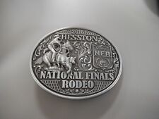 Hesston National Finals Rodeo 2016 belt buckle adult size picture