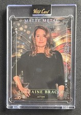 Lorraine Bracco True 1/1 Wild Card Matte Metal Card Sopranos, Goodfellas Actress picture
