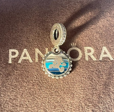 Disney Parks RunDisney 2026 Minnie Mouse Dangle Charm S925 Sterling Silver picture