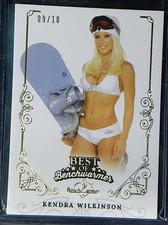 2022 Best of Bench Warmer Kendra Wilkinson Gold Foil 09/10 SP picture