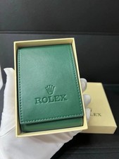 Rolex Watch Case Leather Travel Pouch Service Center Premium picture