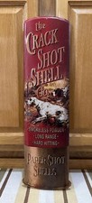 Shot Gun Shell Metal Sign Bullet Paper Shells Hunt Dog Vintage Style Wall Decor picture