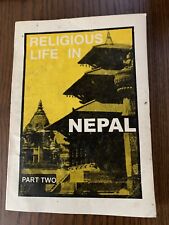 Religious Life in Nepal Part Two - Rare Vintage Book picture