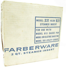 RARE Vintage FARBERWARE 2 QT. Steamer Insert #331/831 Use w. #s 813 330 333 NOS picture