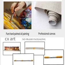 Hand Painted Oil Painting On Canvas Abstract Wall Art Home Decor Modern X288 picture
