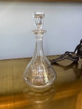 Antique Pre-Prohibition Gibson’s Whiskey Glass Decanter with Stopper picture