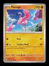 Flamigo 106/182 Pokemon Scarlet&Violet Paradox Rift Trading Card TCG picture