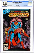 Crisis on Infinite Earths #7 CGC 9.8 1985 4698073004 picture
