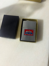 Vintage 1966 Zippo Arbor Acres Poultry Advertising Lighter w/ Box Papers picture