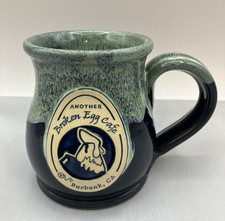 Another Broken Egg Cafe Deneen Pottery Mug Owensboro Ky Dark W/Green picture