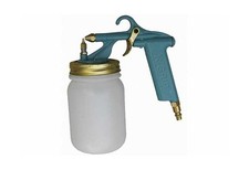 Sheffield Pottery K-Grip Siphon Spray Gun - White 1/4 NPT picture