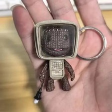 LittleBigPlanet Sackboy Cute Game Figure Keychain, Anime Toy, Collectible Gift picture