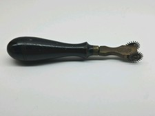 Antique Cosmopolitan Oxford St London Double Tracing Wheel Sewing Leather Tool picture