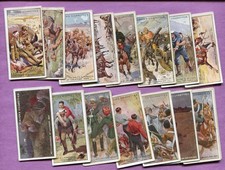 1914 JOHN PLAYER & SONS VICTORIA CROSS 25 DIFFERENT TOBACCO CARD SET picture